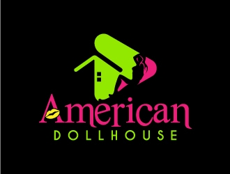 American Dollhouse logo design by adwebicon