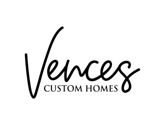Vences Custom Homes logo design by cikiyunn