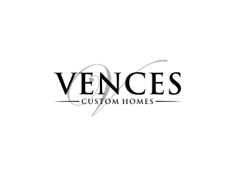 Vences Custom Homes logo design by johana