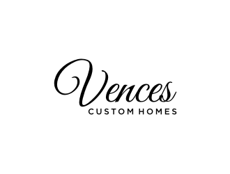 Vences Custom Homes logo design by johana