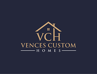 Vences Custom Homes logo design by ndaru