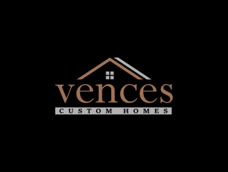Vences Custom Homes logo design by pakderisher