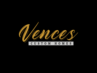 Vences Custom Homes logo design by pakderisher