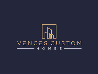 Vences Custom Homes logo design by ndaru