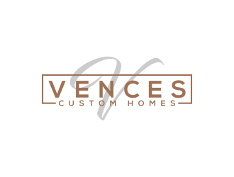 Vences Custom Homes logo design by pakderisher