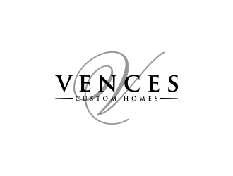 Vences Custom Homes logo design by oke2angconcept