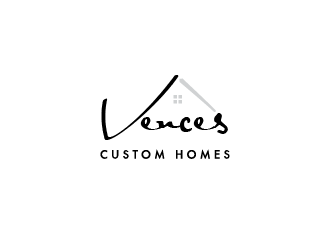 Vences Custom Homes logo design by PRN123