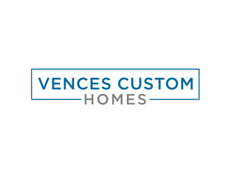 Vences Custom Homes logo design by logitec