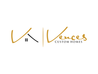 Vences Custom Homes logo design by creator_studios
