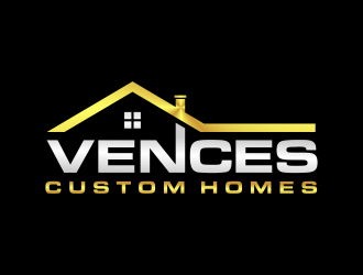 Vences Custom Homes logo design by creator_studios