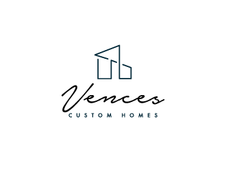 Vences Custom Homes logo design by PRN123