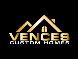Vences Custom Homes logo design by AamirKhan