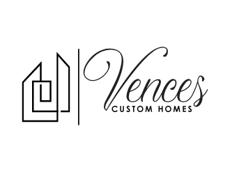 Vences Custom Homes logo design by uttam