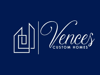 Vences Custom Homes logo design by uttam