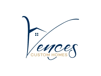 Vences Custom Homes logo design by uttam