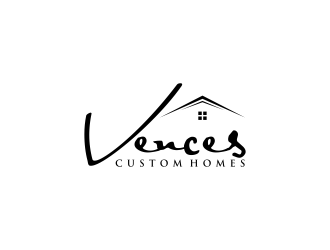 Vences Custom Homes logo design by ammad