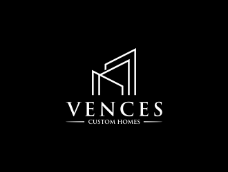 Vences Custom Homes logo design by ammad