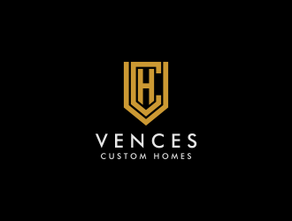 Vences Custom Homes logo design by rezadesign