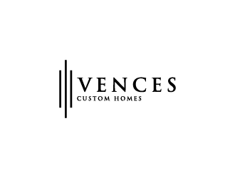 Vences Custom Homes logo design by wongndeso