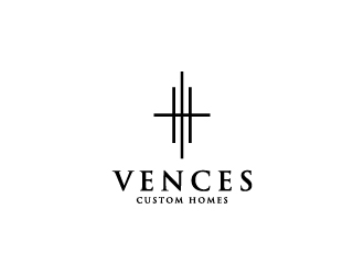 Vences Custom Homes logo design by wongndeso