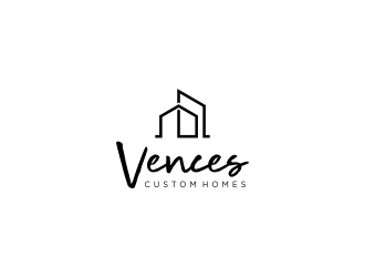 Vences Custom Homes logo design by CreativeKiller