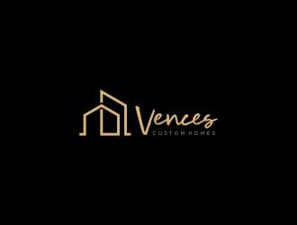 Vences Custom Homes logo design by CreativeKiller