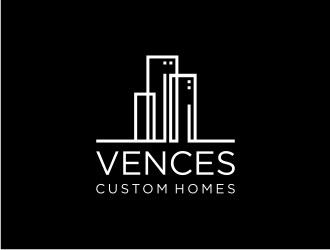Vences Custom Homes logo design by Kraken