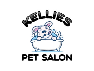 Kellies Pet Salon logo design by rosy313