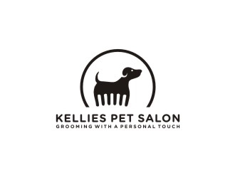 Kellies Pet Salon logo design by sabyan