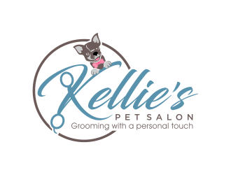 Kellies Pet Salon logo design by savana