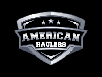 American Haulers logo design by Kruger