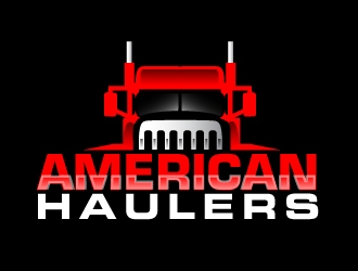American Haulers logo design by AamirKhan