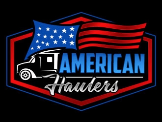 American Haulers logo design by Benok