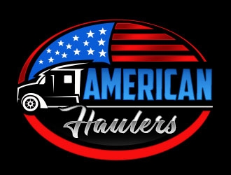American Haulers logo design by Benok