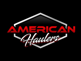 American Haulers logo design by labo