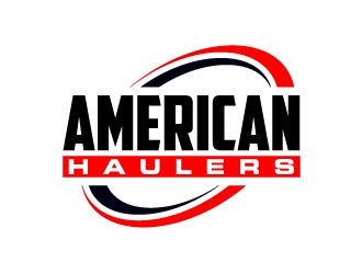 American Haulers logo design by labo