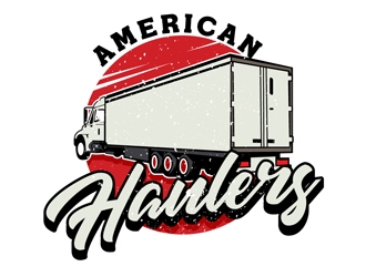 American Haulers logo design by DreamLogoDesign