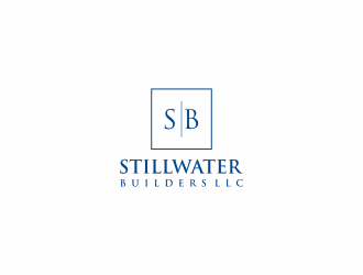 Stillwater Builders LLC logo design by menanagan