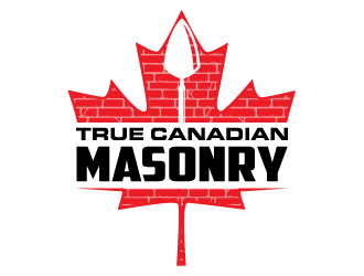 True Canadian Masonry logo design by PRN123