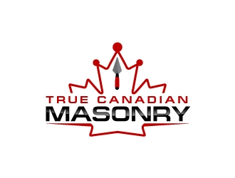 True Canadian Masonry logo design by uttam