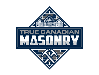 True Canadian Masonry logo design by PRN123