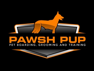 Pawsh Pup logo design by AamirKhan