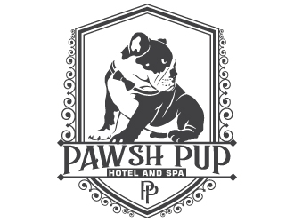 Pawsh Pup logo design by Suvendu