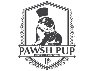 Pawsh Pup logo design by Suvendu