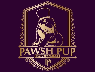 Pawsh Pup logo design by Suvendu