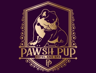 Pawsh Pup logo design by Suvendu