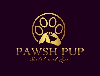 Pawsh Pup logo design by sanu