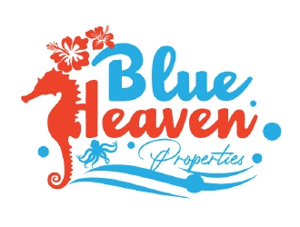 Blue Heaven Properties logo design by KreativeLogos