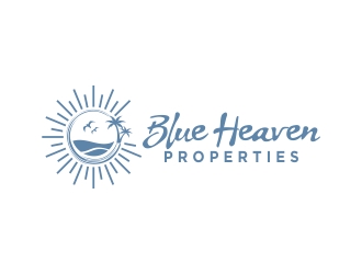 Blue Heaven Properties logo design by cikiyunn