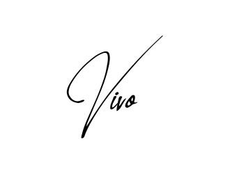 Vivo logo design by ammad